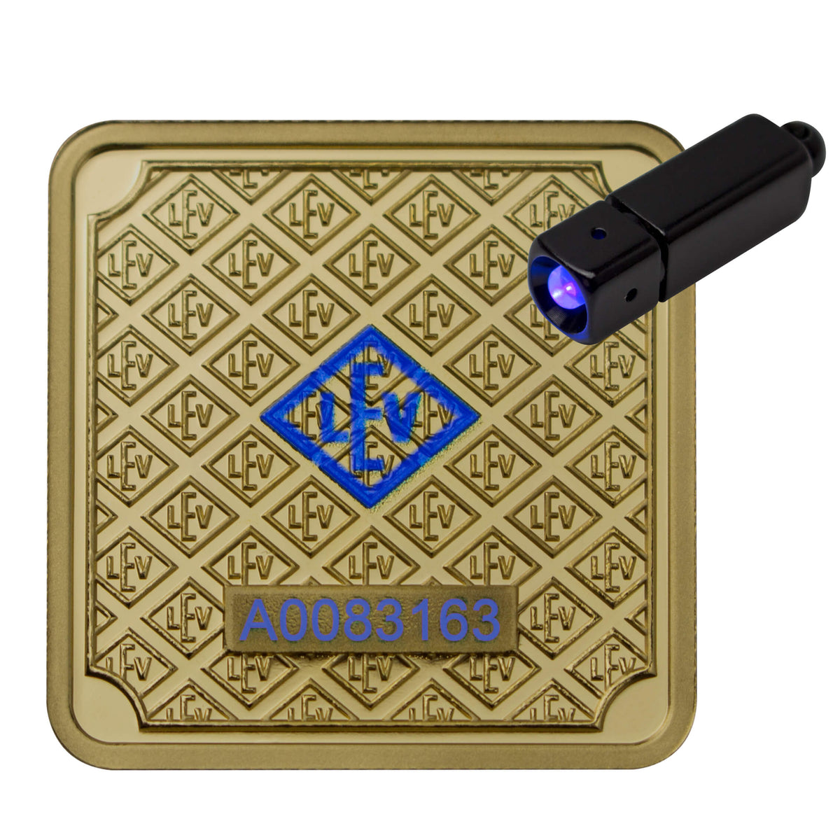 20 g .9999 quadratisch - Goldbarren Geiger original