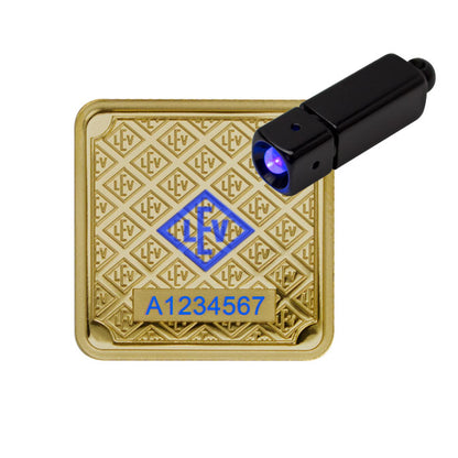 5 g .9999 quadratisch - Goldbarren Geiger original