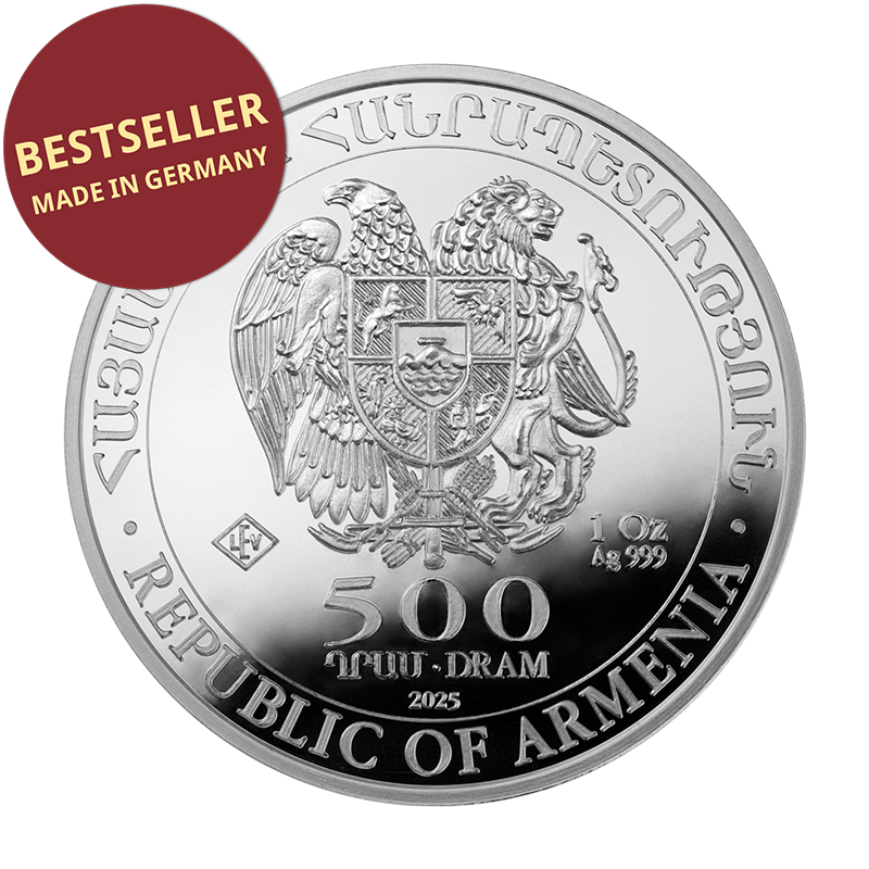 Noah's Ark 2025 - Armenia 1 oz Silver Coin .999