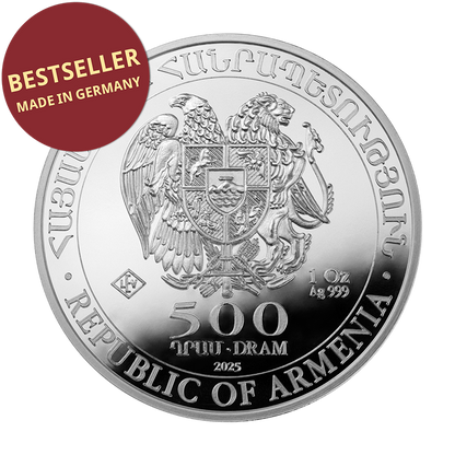 Noah's Ark 2025 - Armenia 1 oz Silver Coin .999
