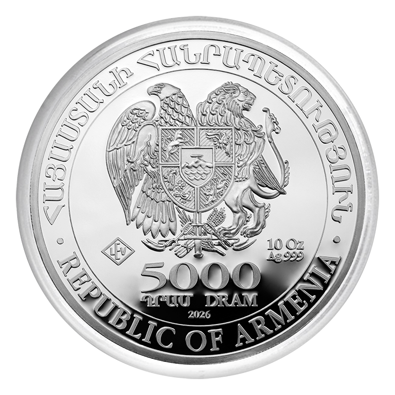 Noah's Ark 2026 - Armenia 10 oz Silver Coin .999