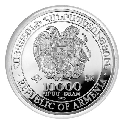 Noah's Ark 2026 - Armenia 1 kg Silver Coin .999