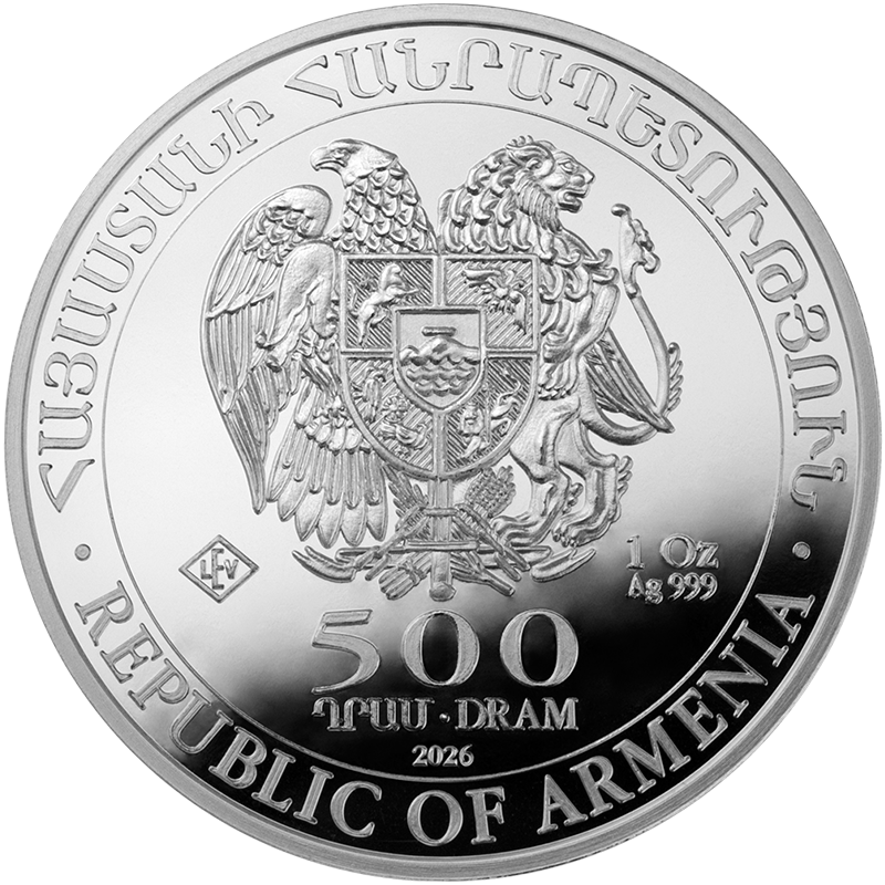 Noah's Ark 2026 - Armenia 1 oz Silver Coin .999
